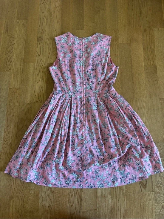 GAP Pink Floral Sleeveless Casual Dress - Picture 5 of 5